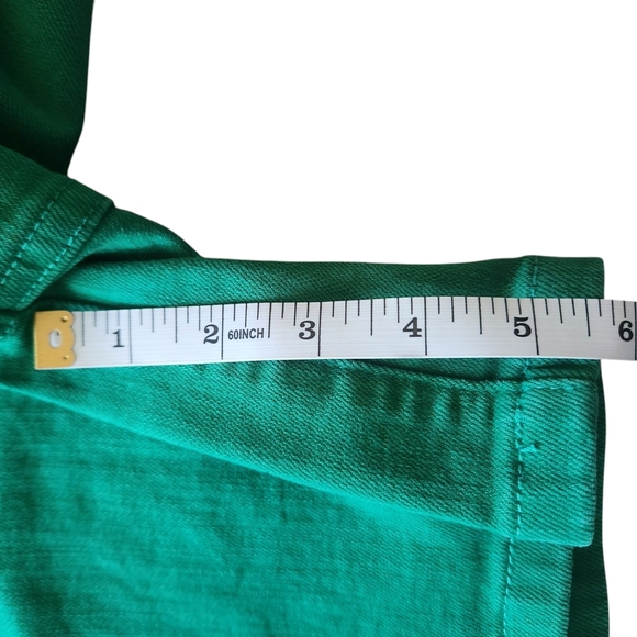 Judy Blue Green Womens Denim Jean Shorts Size XL - Picture 4 of 9